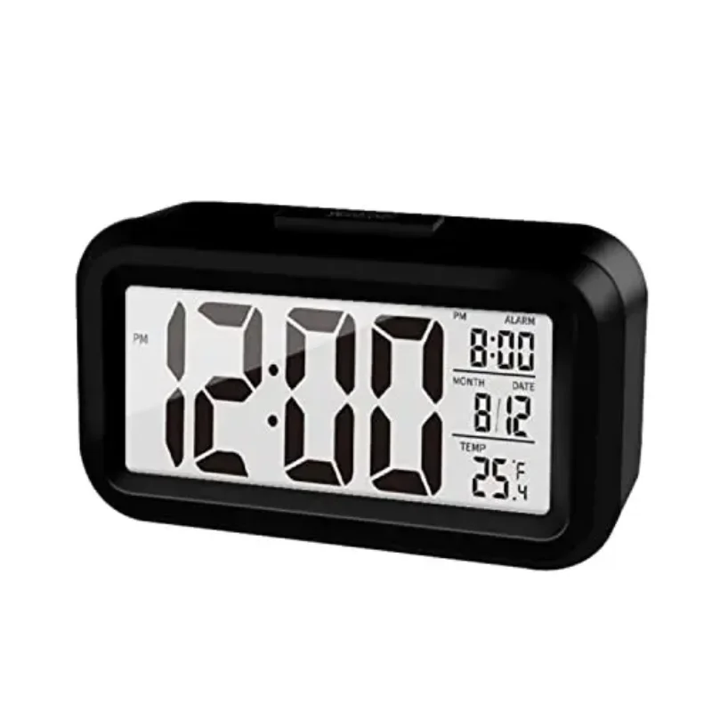 LCD Digital Clock Digital Desk Clock Digital Clock Digital Table Clock LED Digital Alarm Clock Backlight Snooze Data Time Calendar Desktop Multifunction