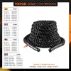 VEVOR Battle Rope  1.5 Inch Diameter 30Ft Length  for Home Gym  Body Workout Core Strength Training Muscle Building Fitness 1