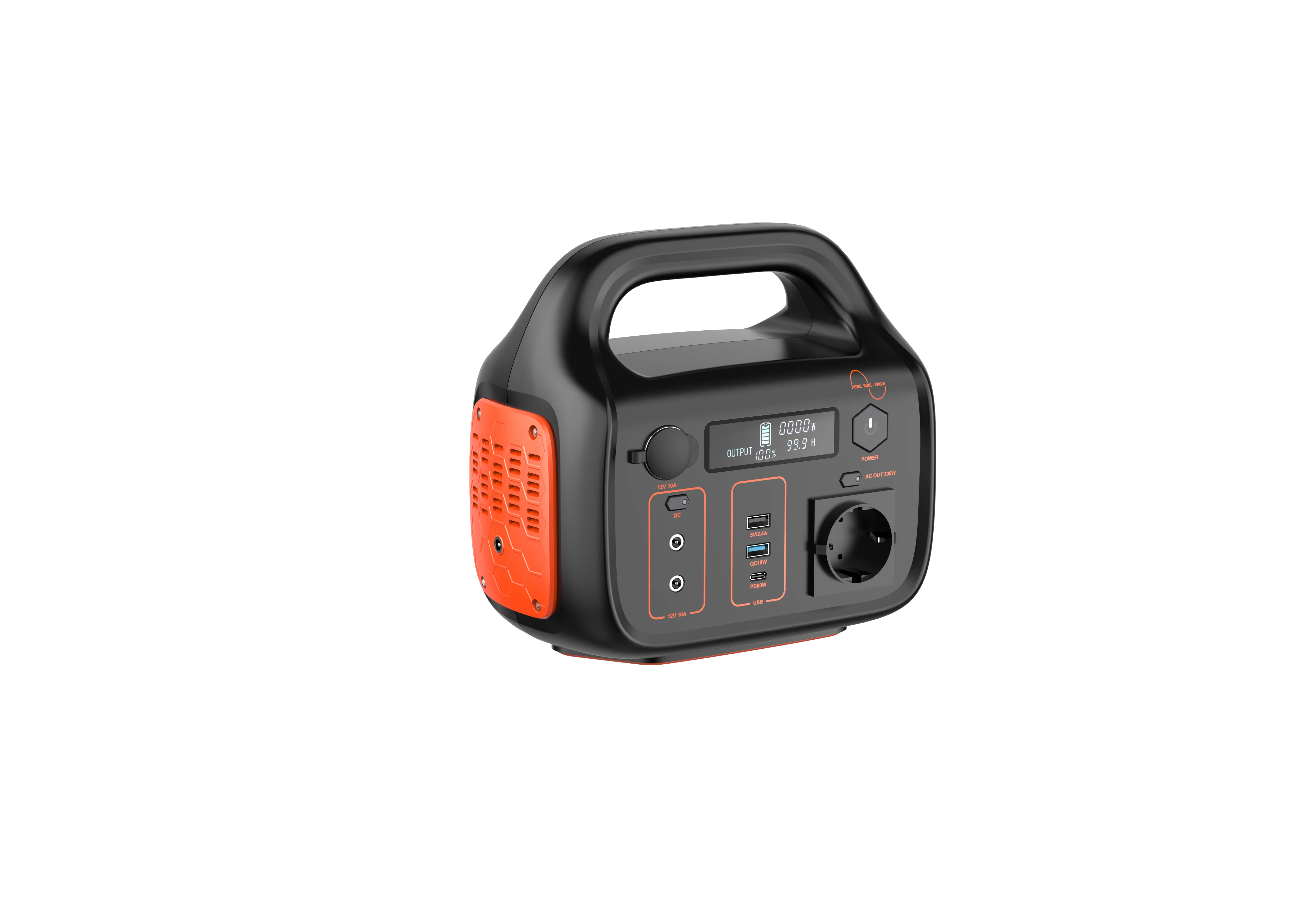 Soodatek Portable Power Station Lifepo4 220V External Battery Electric