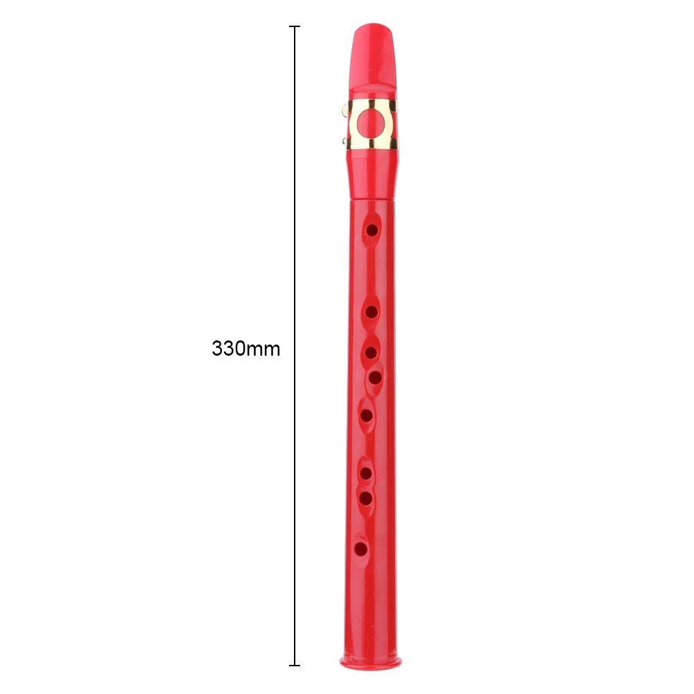 8-Hole Mini Pocket Saxophone ABS Mini Saxophone Instrument 4 Reeds Finger Charts Woodwind Musical Instruments Accessories
