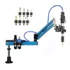 Pneumatic Tapping Machine 360° Multi-directions Universal Arm Drilling Threading M3-M12 Tap Aluminum Alloy Strong Motor High 1