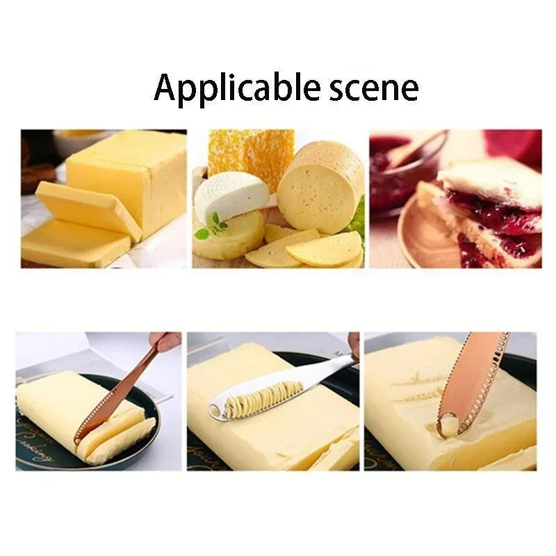 3 in 1 Stainless Steel Butter Spreader Butter Knife Kitchen Gadgets butter knife