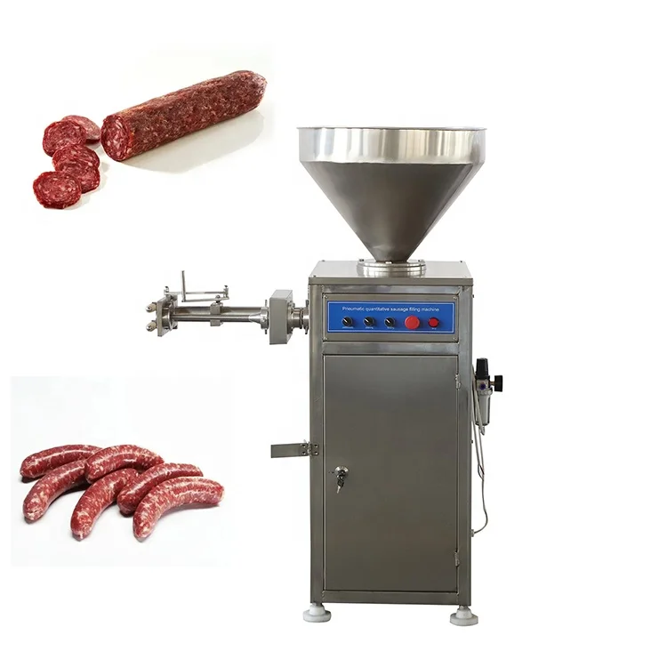 Professional Rapid Sausage Filler Electric Heavy Duty Sausage Stuffer High Automation Sausage Stuffer Machine fx3u 64mr es a high demand export products china plc and cpu automation programmable logic controller