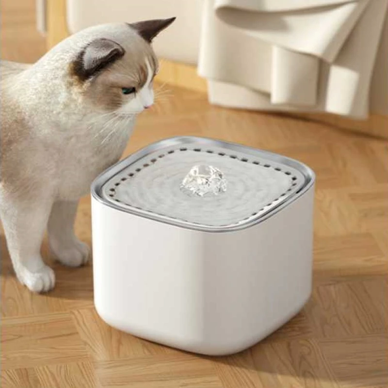 Pet Items Water Fountains for Cats Drinking Fountain USB Electric Mute