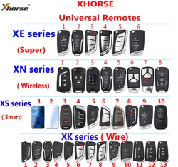 XHORSE VVDI Universal Remote Key - Smart, Super, Wireless, and Wired Options (English Version) - XK series remote (3)