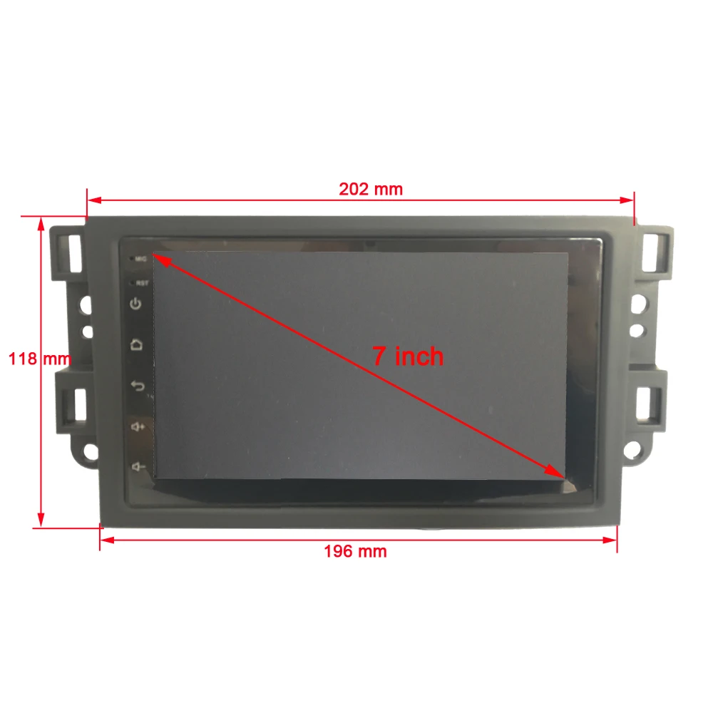 Android 4+64 2 din car radio Multimedia Video Player for Chevrolet Lova Captiva Gentra Aveo Epica 2006-2011 car stereo autoradio