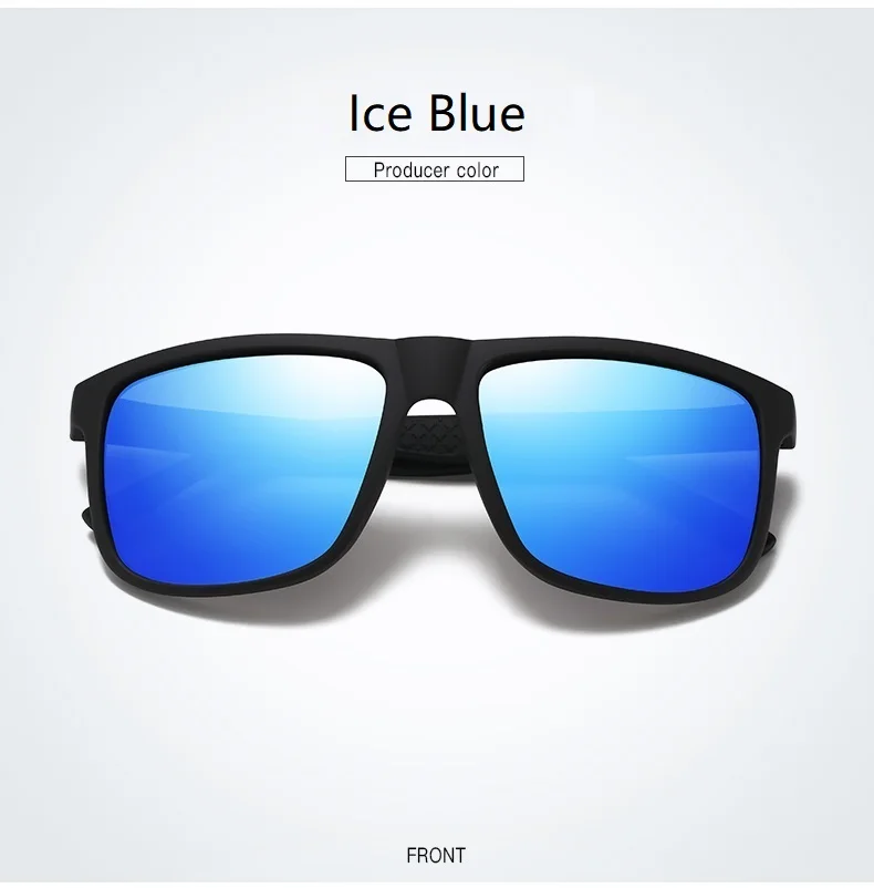 Luxuriöse Retro-Quadrat-Sonnenbrille für Herren und Damen, modische Sonnenbrille zum Autofahren und Angeln, Marken-Designer-Brille für Männer – Detail 11