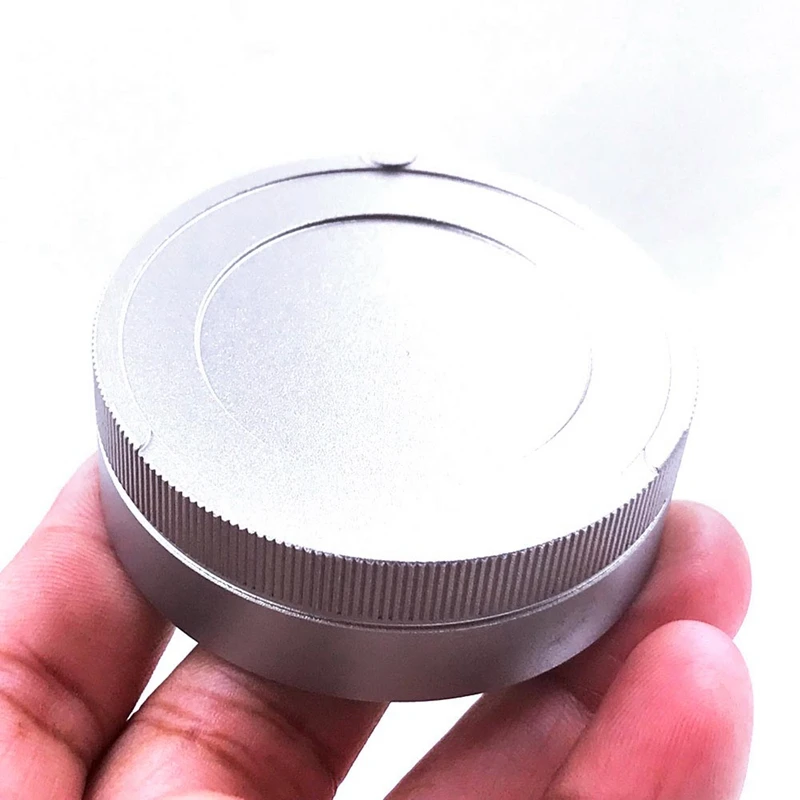 For Leica LM VM ZM Port Metal Multifunctional Portable Convenient Security Lens Back Cover Replacement Parts Silver