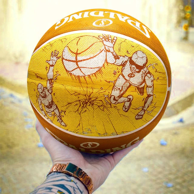 Spalding NBA Team Golden State Warriors Outdoor Ball