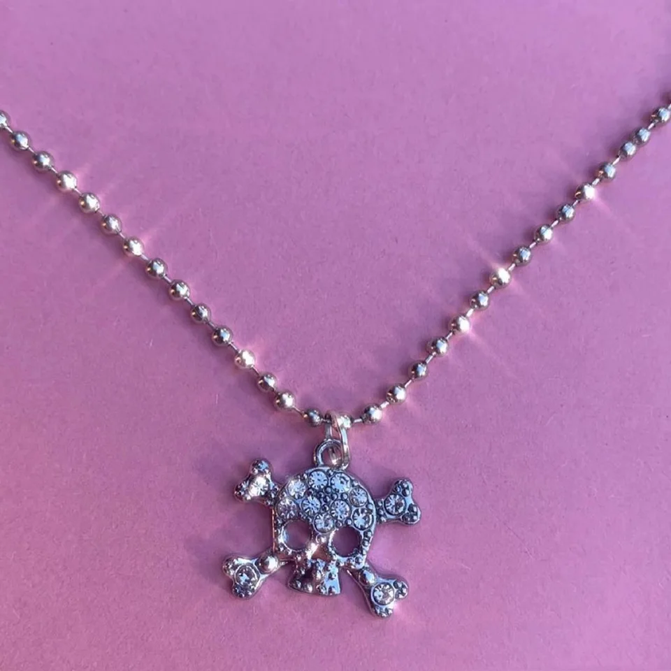 Inateannal Bijoux Tête De Mort D'halloween Pour Femmes