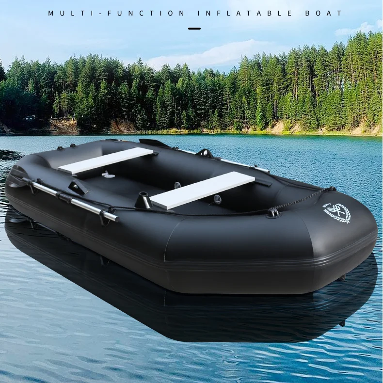 

Профессиональный лодочный надувной комплект, лодки для взрослых, каяк, каноэ, рыбалка, устойчивая к разрыву Складная лодка для дрифтинга