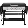 4-Burner Propane Gas Griddle with Hood 36-In Flat Top Grill with Folding Side Shelves for Outdoor Cooking Camping or Tailgating 1
