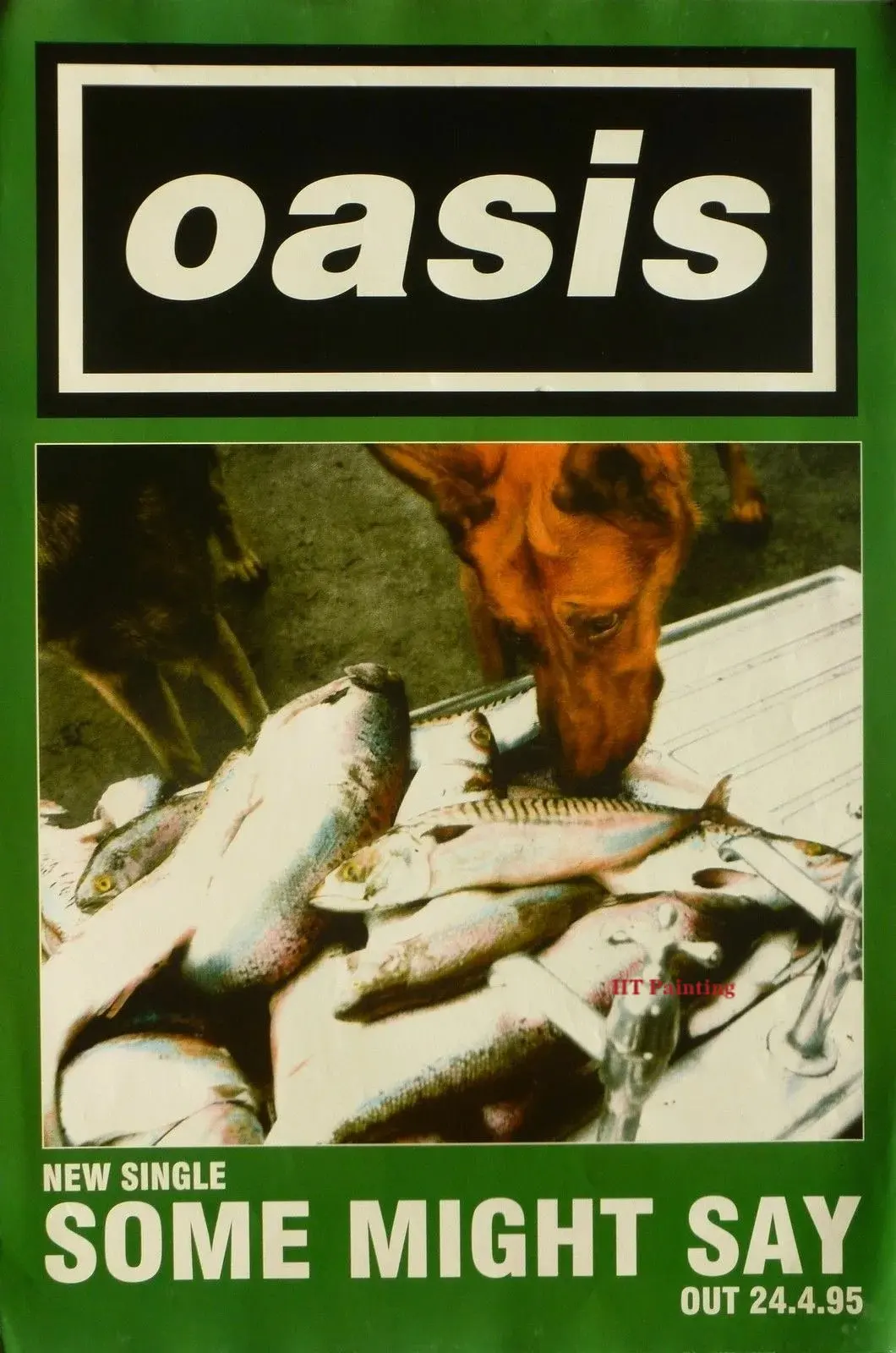 Vintage Oasis Band Hot Music Album Cover Singer Poster and