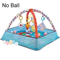 Infant Activity Play Mat with Interactive Puzzle Features and Educational Toys (Bule)
