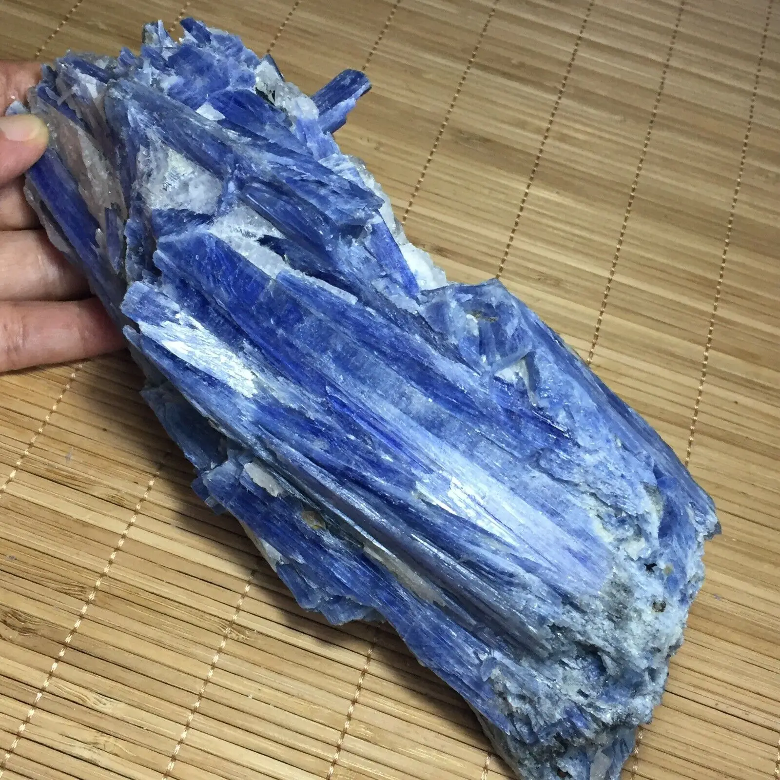 Rare Blue Crystal Natural Kyanite Rough Gem Stone Mineral Specimen Healing 4