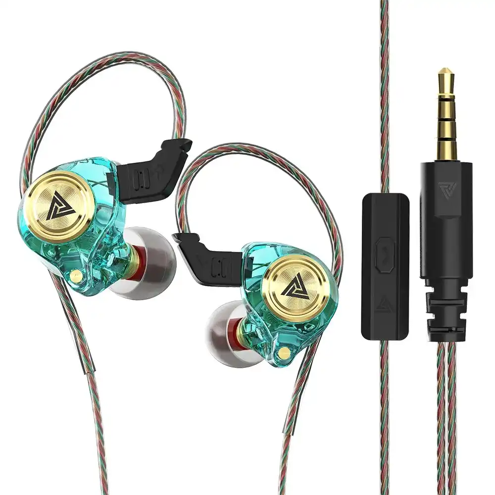 QKZ AK3 FiLe Wired Earphone with Microphone HiFi Music Monitor
