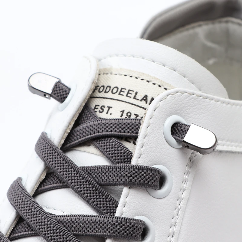 Elastic Shoe Laces 1pair No Tie Fits All Adult And Kids Shoes For Sneakers Shoelace Tieless Flat Expand Shoestrings