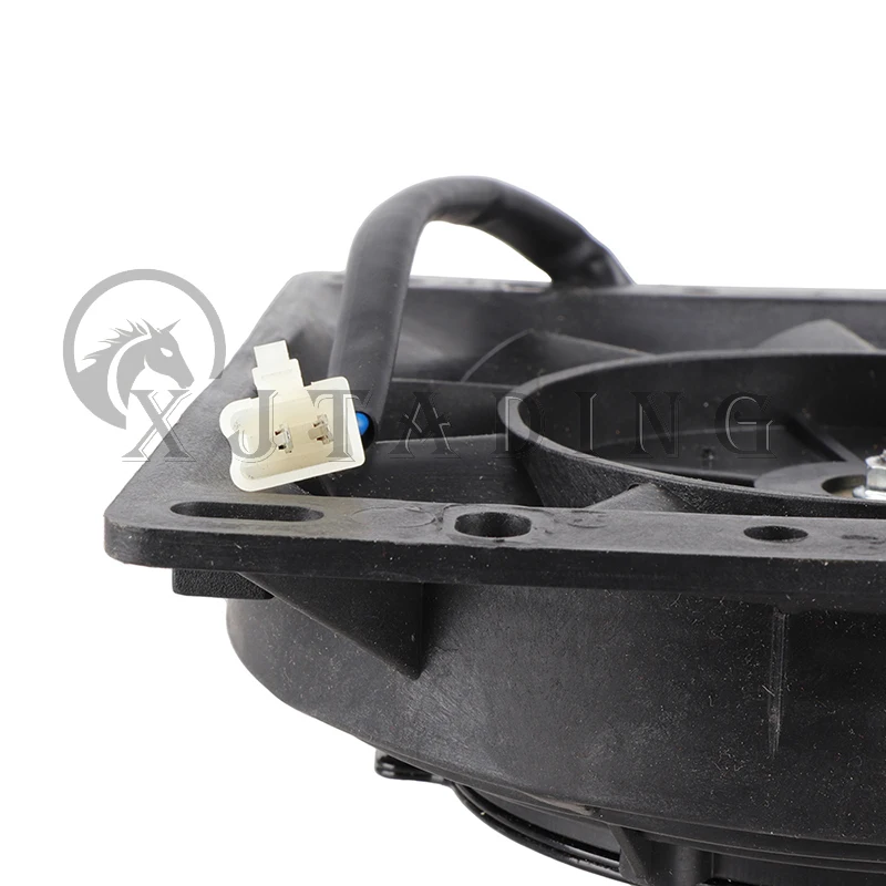 12V Motorcycle Oil Cooler Water Radiator DC Cooling Fan For 150cc 200cc 250cc Motocross Dirt Pit Bike ATV Quad Buggy Accessories