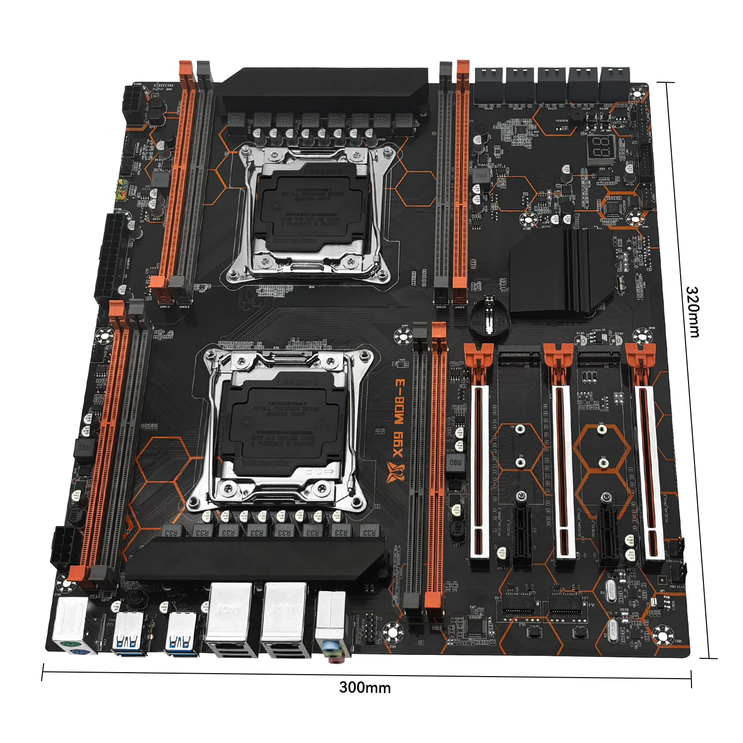MACHINIST X99 MD8-3 마더보드 지원 듀얼 Xeon E5 V3/V4 CPU DDR3 메모리 8채널 SATA 3.0 USB3.0
