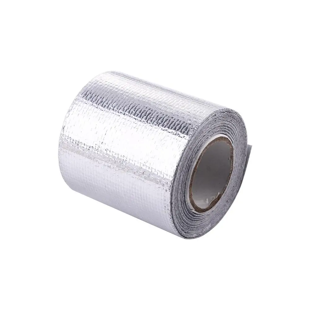 Heat Shield Self-Adhesive Fiberglass Tape - Retardant Exhaust Pipe Protection Wrap