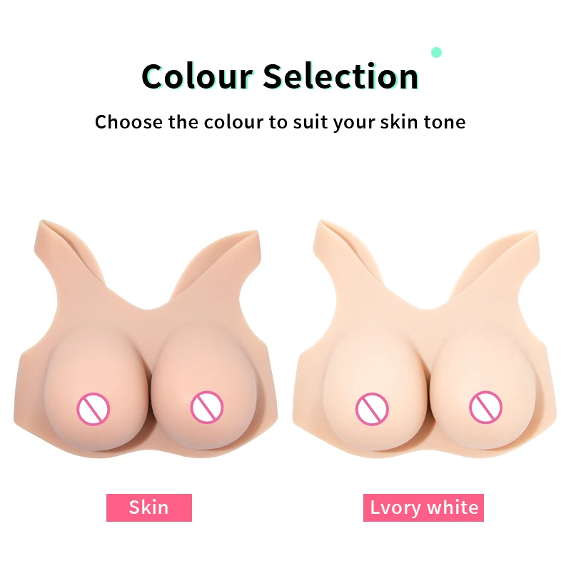ONEFENG Upgraded WPBT Cosplay Fake Breasts Silicone for Crossdresser Transgender