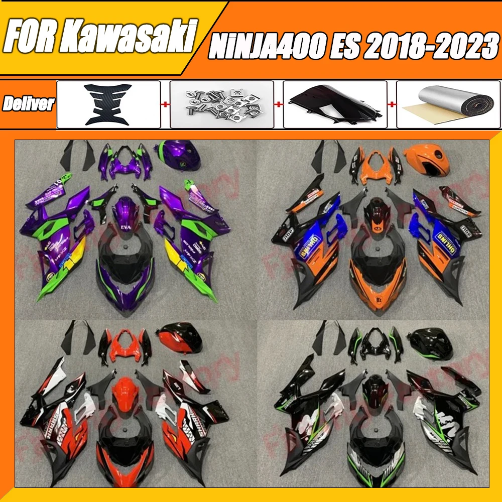 

Motorcycle Whole Fairings Kit fit For Ninja400 EX400 EX Ninja 400 2018 2019 2020 2021 2022 2023 full fairing kits Bodywork zxmt