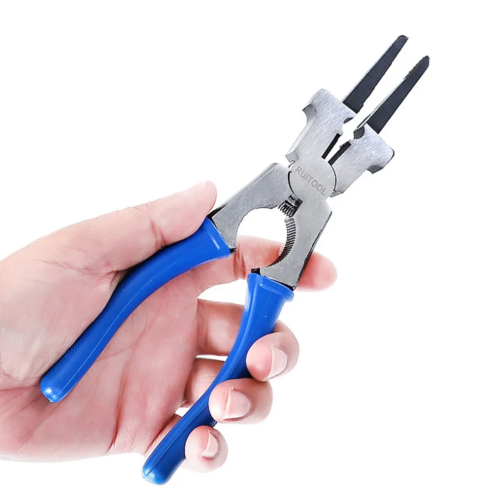 8inch Multi-Function Welding Pliers Mig Welding Welders Multipurpose Pliers Blue / Black Is Convenient And Practical