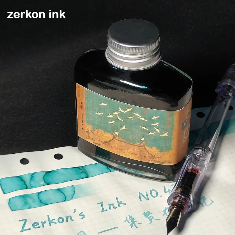 Zerkon 잉크 5ml 59 색상 쉰 만년필 잉크 그라디언트 컬러 잉크 문구 학교 용품 Hongdian JINHAO Majohn