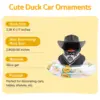 Car Duck Rubber Duck Car Ornaments Duck Car Dashboard Decorations 2