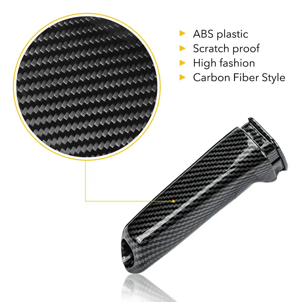 Carbon Fiber Handbrake Handle Cover Suitable For BMW 3 Series E46 E90 E91 E92 E93 F30 F32 2005 -