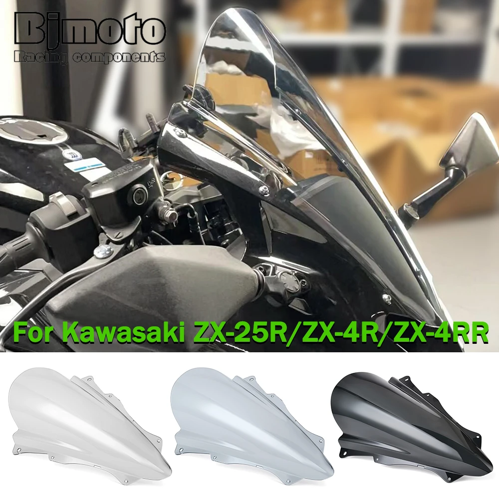Фото Для ZX-4R ZX-4RR 2023 лобовое стекло для мотоцикла обтекатель лобового стекла для KAWASAKI ZX 4R 4R 25R ZX4R ZX25R 2020-2023 №1