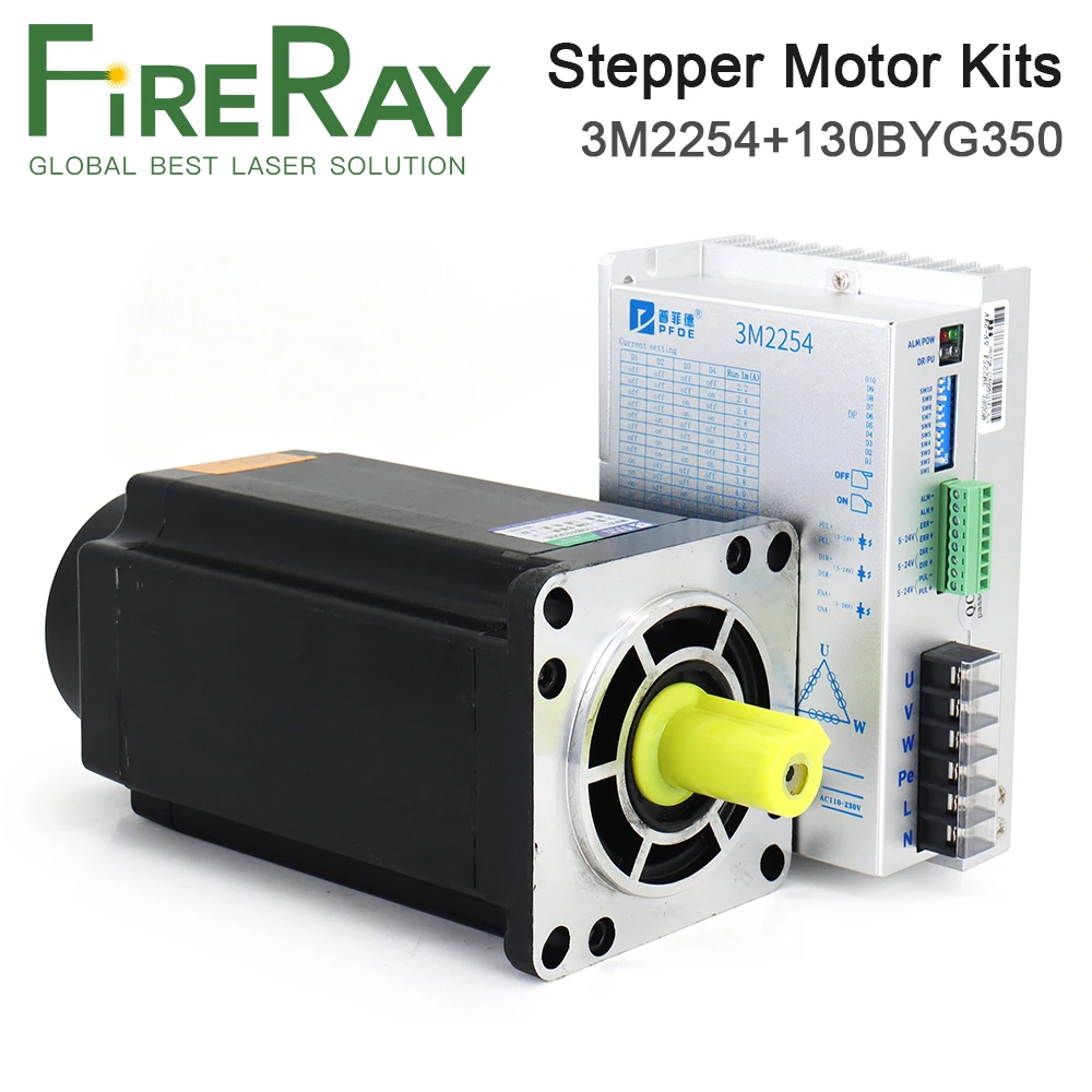 

FireRay 12N.m 5.8A 16N.m 6.2A 20N.m 6.8A 25N.m 3-фазные наборы шаговых двигателей 110BYG350 серия 220V 3M2254 + 110BYG350
