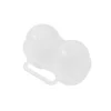 1/3PCS Portable Egg Storage Box 2 Grids Plastic Durable Egg Storage Container Save Space Refrigerator Egg Dispenser With Fixed 4