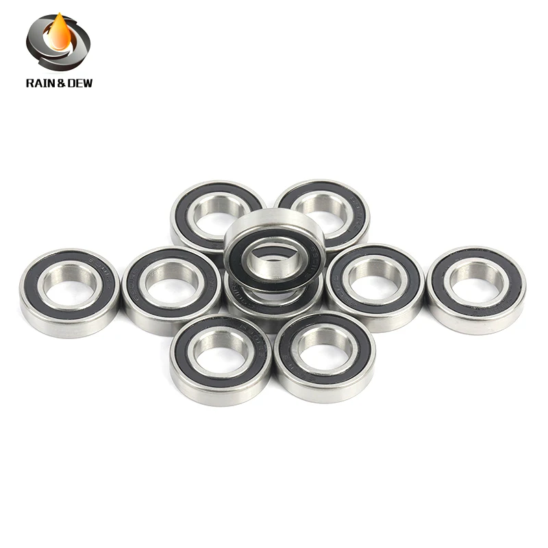 607 하이브리드 세라믹 베어링, ABEC-7 자전거 하단 브래킷 및 예비 부품, 6901RS Si3N4 볼 베어링, S607RS CB 세라믹, 7x19x6mm, 2 개