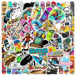 50pcs Waterproof Cool Cartoon Graffiti Stickers (50pcs)