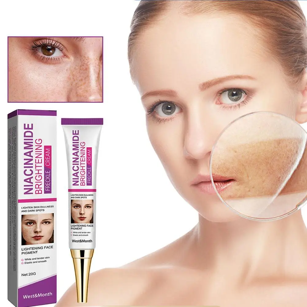 

Отбеливающий крем для веснушек, удаляет мелазму, осветляет темные точки, удаляет мелазму, увлажняет, осветляет кожу лица