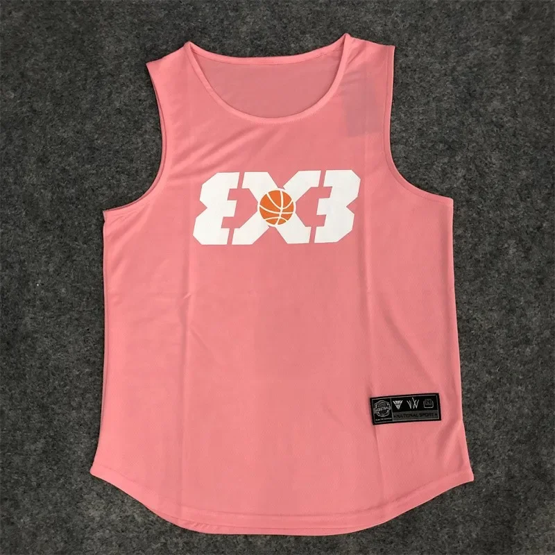Loose Men's Basketball Vest American Style Sleeveless Summer Quick Dry Training Sports Top Male Model Sportswear