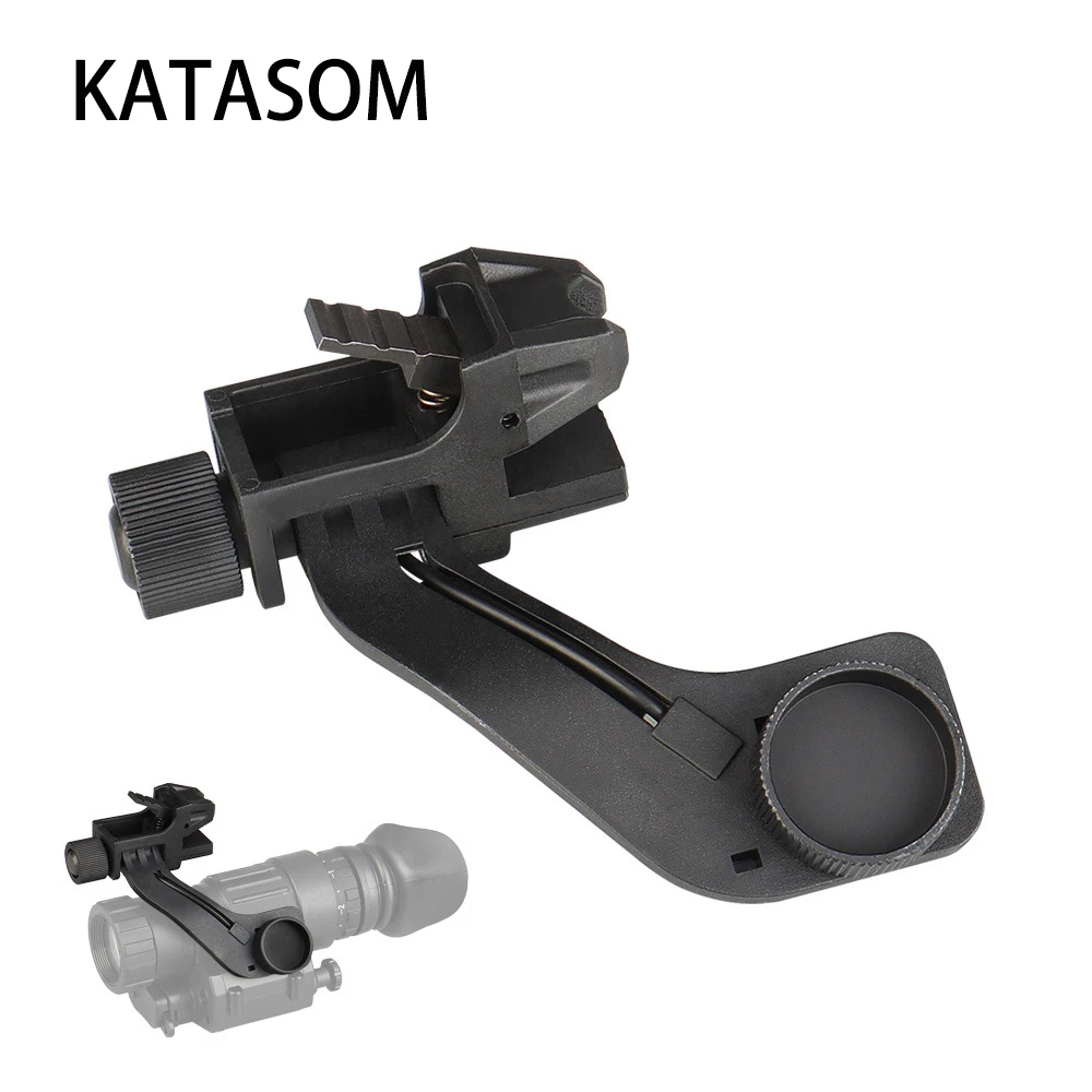 KATASOM J-ARM Swing ARM Adapter Plastics Bracket Mount for Night Vision PVS-14 NVG Camera connectx® 5 vpi adapter card edr ib 100gb s and 100gbe single port qsfp28 pcie3 0 x16 tall bracket rohs r6