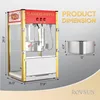 ROVSUN Popcorn Machine with 16 Ounce Kettle,Countertop Popcorn Maker Commercial Popcorn Machine wStainless Steel Scoop,Oil Spoon 6