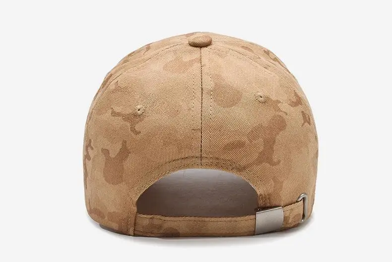 Unisex Camouflage Baseball Cap Outdoor Sun Hat for Men & Women Adjustable Leisure Sports Cap Female Snapback