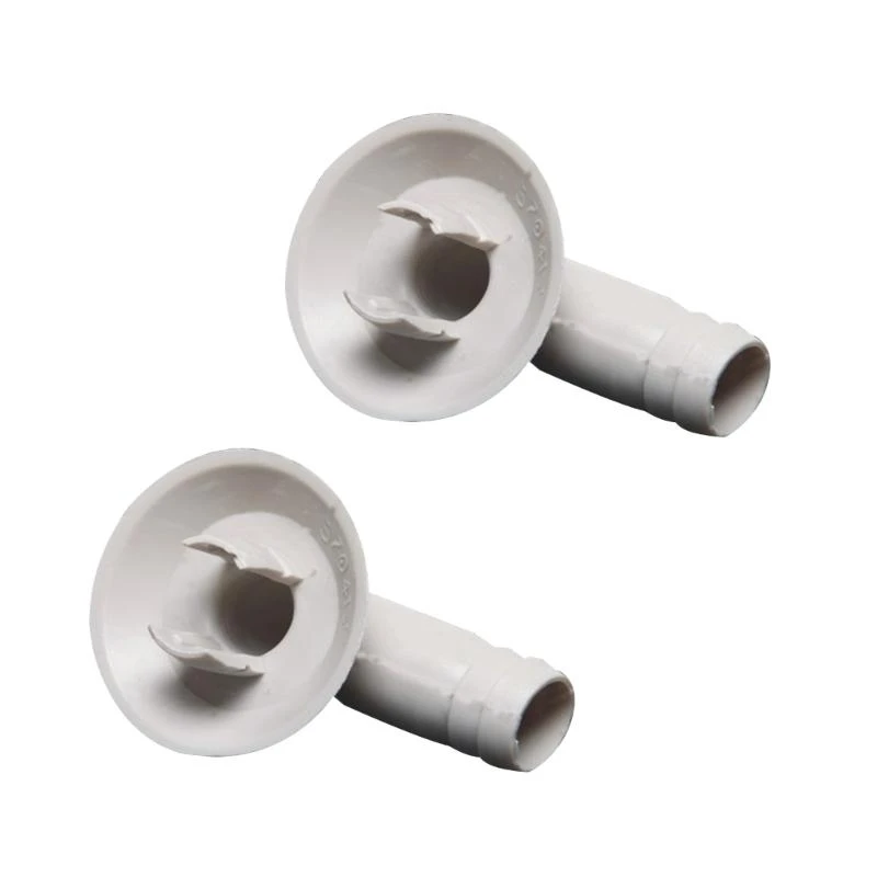Air Conditioner Parts Air Conditioning Accessories Air Conditioner Connector M7DF 2pcs Air Conditioner Drain Outlet Connector Drain Pipe Elbow Tool Universal External Unit Spout Connector ACPipe Parts