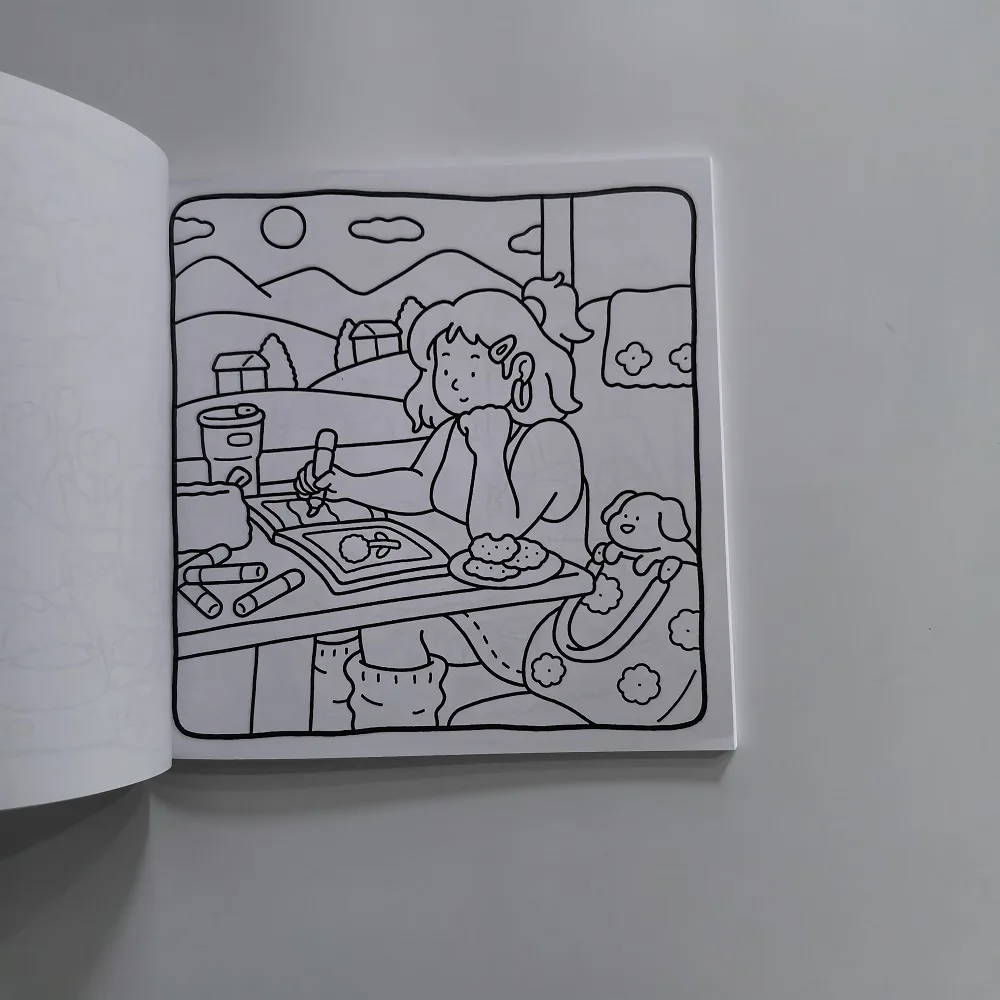 Charming Moments: A Stress Relief Adult Coloring Book - The Perfect Gift for Birthdays and Holidays