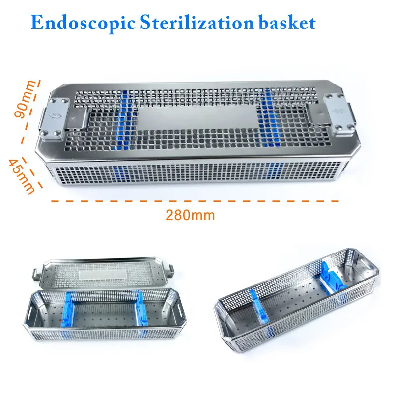 SterilizationtrayboxEndoscopeSterilizationMetalTrayStainless