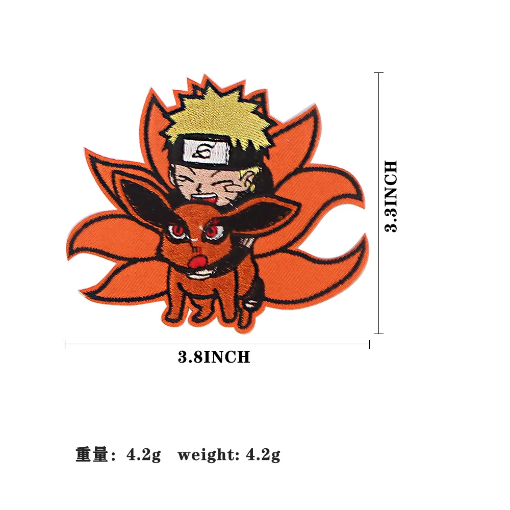 Anime Embroidery Naruto Chibi High Punch - A.G.E Store