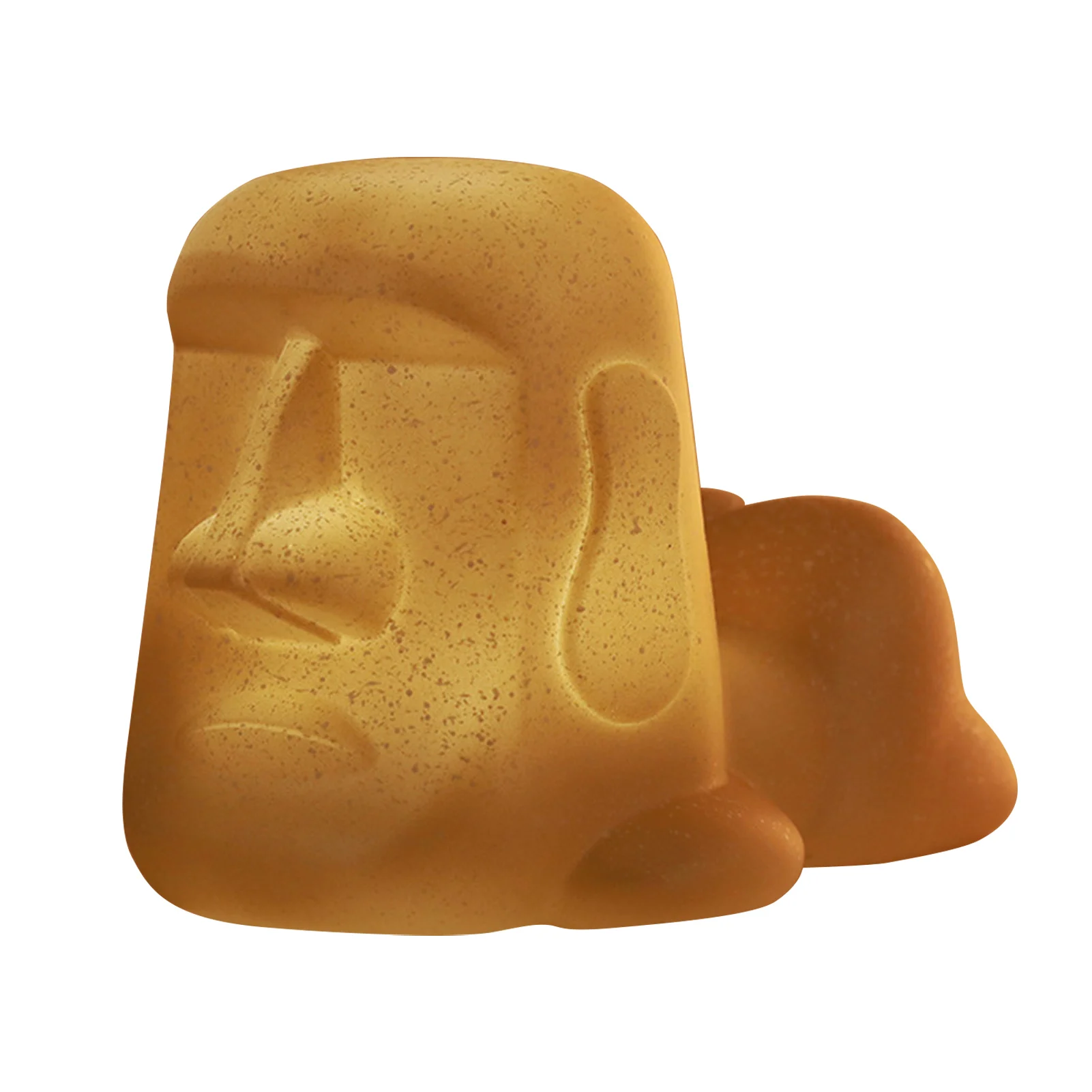 Easter Island Moai Statue Light Moai Statue Decor With Light Home Office Bookshelf Desktop Retro Ornaments With Phone Holders