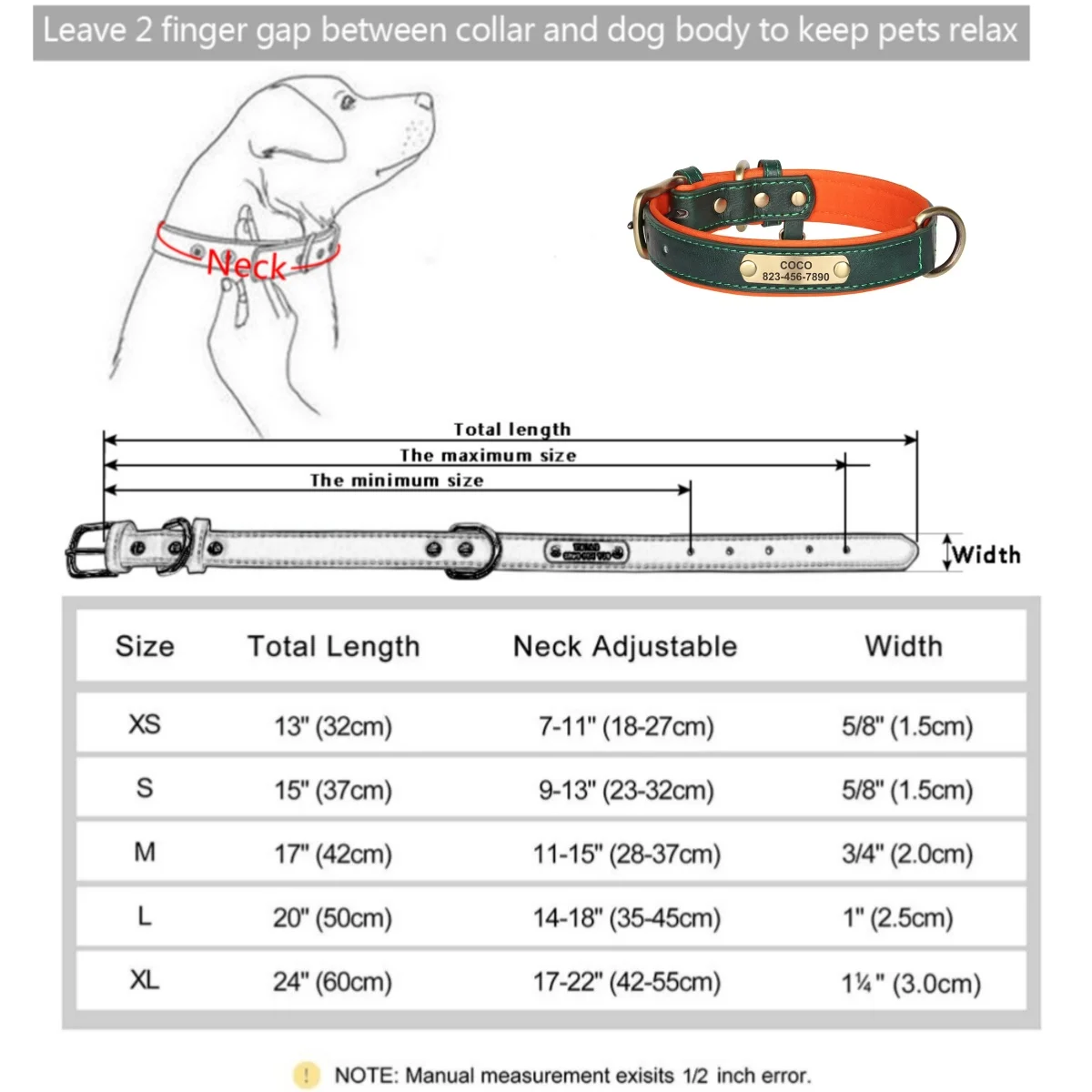 Custom Leather Dog Collar 5