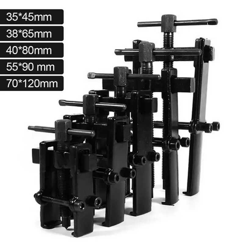 Auto gesmede dubbele kaak Duurzame tandwieltrekker Gebruiksvriendelijk vast lagerverwijderaar voertuig armatuur lagertrekker smeedgereedschap Autogebruik Gesmeed Dual Jaw Duurzame Gear Puller Gears Voertuig Gebruiksvri