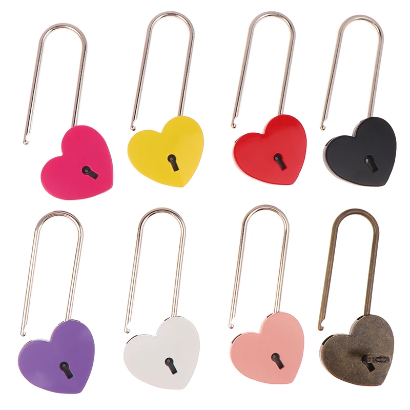 1 Set herzförmiges Vorhängeschloss aus Metall im antiken Stil, Liebesschloss-Set mit Schlüssel, Hochzeit, Valentinstag, Geschenke, Paar-Wunschschloss