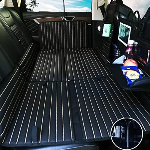 

Non-Inflatable Car Mattress, Folding SUV Truck Back Seat Mattress for Car, Portable Car Bed Mattress, Car Travel Camping Mattres