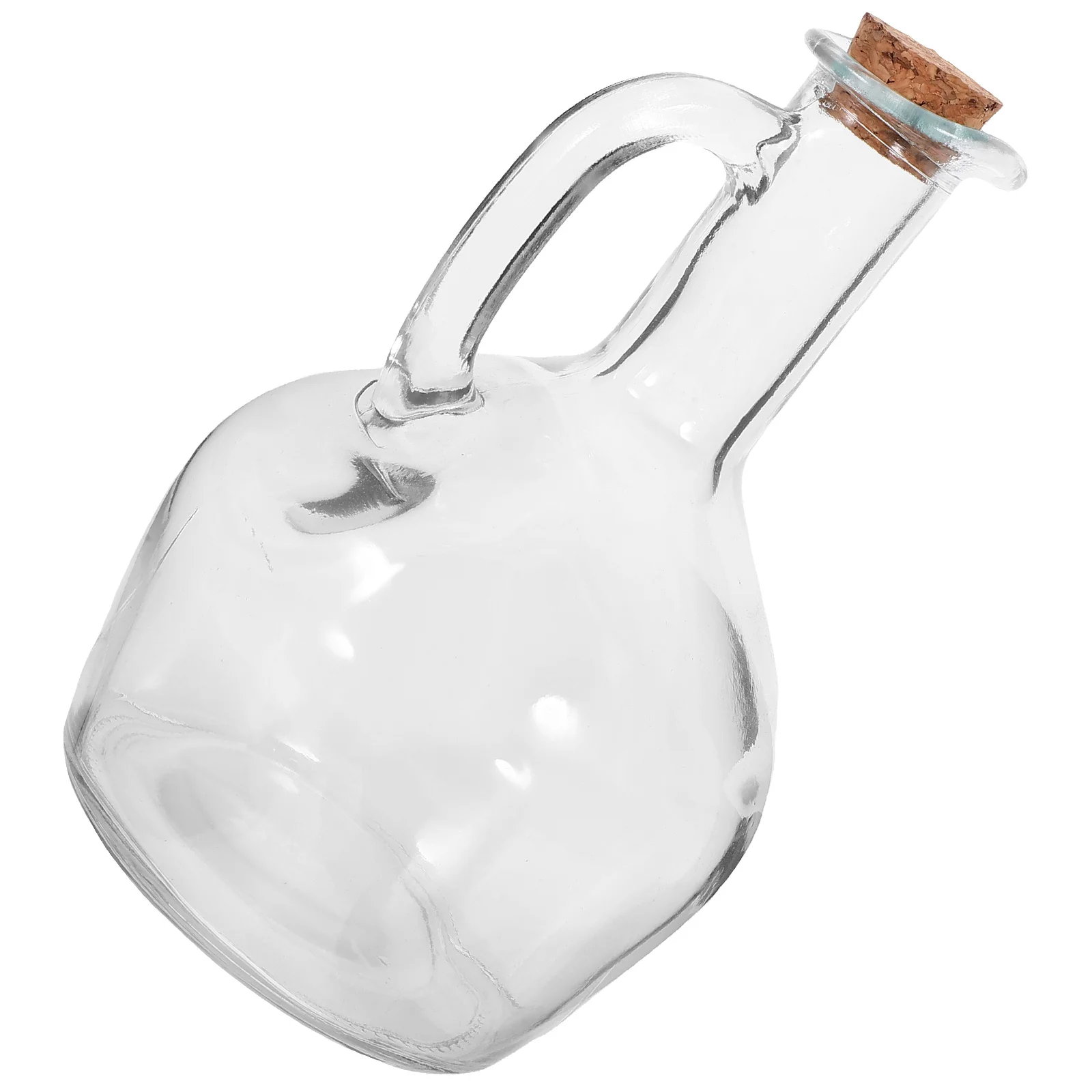

Glass Oil Bottles Cork Lids 430Ml Olive Oil Vinegar Dispenser Kitchen Oil Bottle Soy Sauce Container Syrup Dressing